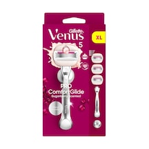Gillette Venus Pro Comfort Glide Sugarberry Tıraş Makinesi - 4 Adet Tarı
