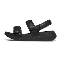 090 All Black Sandalet Kadın Iv9-090 Fitflop F-mode Go Adjustable Back-strap siyah