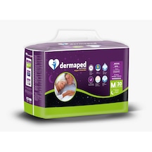 Dermaped Gece Bel Bantlı Yetişkin Hasta Bezi 85-125 CM M 30'lu
