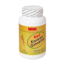 Mnk Red Korean Ginseng 120 Kapsül Kırmızı Kore Ginsengi