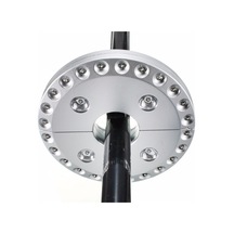 Beyaz Bahçe Şemsiyesi Işığı, 28 Led Işıklı Şemsiye Şemsiye Işığı, Bağımsız Veya Asılı Işık, Işığı Ayarlamak İçin 3 Geçiş Modu Diğer