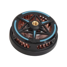 Mufunye S6 Telefon Soğutucu: Magsafe Manyetik, Yarıiletken Soğutma Teknolojisi, 5500 Rpm Turbin Fan, Akıllı Sıcaklık Kontrolü - Siyah