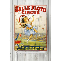 Sells Floto Circus Vintage Poster
