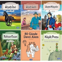 Robinson Crusoe,siyah İnci,bütük Atatürkten Küçük Öyküler Ortaokul 6 Kitap Set