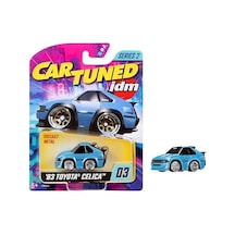 Jdm Seri 2 1983 Toyota Celica Supra, Mavi, Metal Gövde, Diecast Koleksiyon Arabası