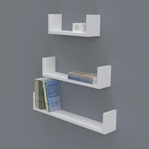 Kenzlife Kitaplık Müjgan 012 060-045-030 20 Byz Duvar Rafı