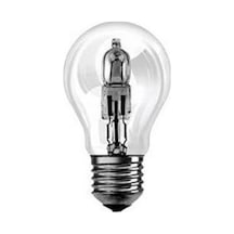 Halojen Normal Şeffaf Ampul E27 Duy 72 - 100 Watt Lamba Sarı Işık 1 Adet-100 Watt