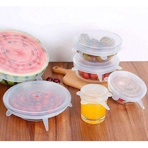 Palmiye Storetazeliği Koruyan Silikon Strech Kapaklar 6'lı Plastik 0 - 249 Ml Çok Renkli Plastik Çok Diğer