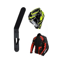 Siyah Motosiklet Kask Tutucu,Metal Kask Askısı, Teçhizat Askısı