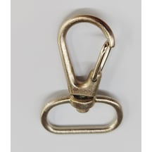 100 Adet Metal 2 Cm Telli Kanca Anahtarlık Klipsi Halkası Demiri