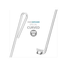 Aquario Co2 Diffuser Curved Special M White