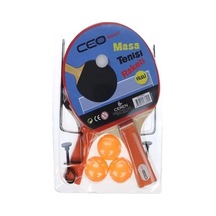 Ceo Sport Masa Tenisi Seti Fileli 2 Raket+3 Top