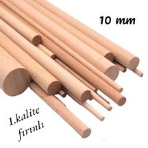 Ahşap Kavale Çıta Çubuk Kayın Kavela 1.kalite 10 Mm Yivsiz 150 Cm 10 Ad