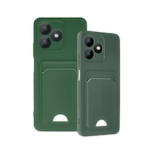 Apple Uyumlu iPhone 11 Pro Kılıf Kart Hazneli Esnek Kelvin Silikon Kapak Lila