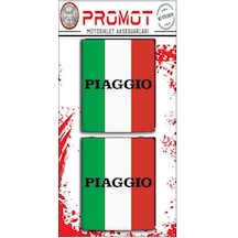 Pıaggıo Damla Logo Sticker 07 Diğer