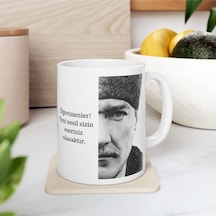 Öğretmenler Yeni Nesil Sizin Eseriniz Olacaktır Baskılı Öğretmenler Günü Hediyesi Beyaz