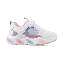 Pepino 1901 Patik Beyaz Pembe Unisex Çocuk Günlük Ayakkabı 1901-patık-beyaz-pembe Beyaz Beyaz