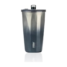 Tyeso Candy Tumbler Vakumlu Paslanmaz Çelik Termos 600 Ml-Siyah