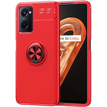 Mobilteam A76 Kılıf Ravel Silikon Kapak - Kırmızı Kirmizi