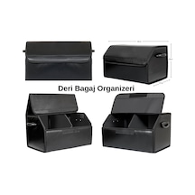 Oto Bagaj Organizeri Deri Bagaj Kutu Çanta 50x31x30 CM