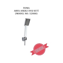 Tema Arya Askılı Duş Seti 52080 Krom