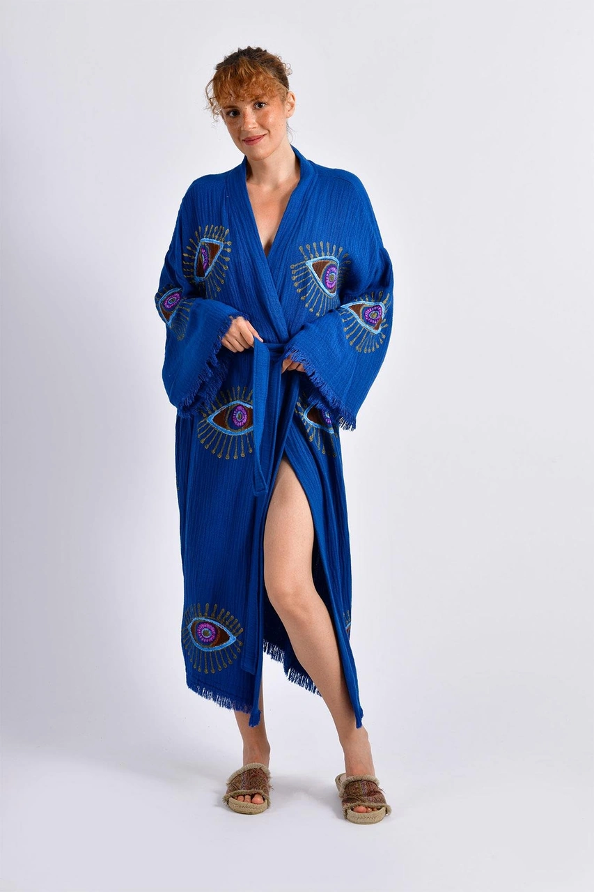 Brandsmithshop Mavi Visionguard Kimono Çok Renkli