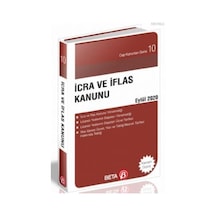 İcra ve İflas Kanunu - Beta Yayınları - 2020 Basım