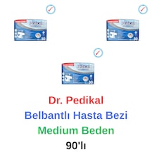 Dr. Pedical - Belbantlı Yaşlı Yetişkin Hasta Bezi Medium Beden 90'lı M