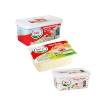 Ekici Beyaz - Süzme - Kaşar Peyniri 3 Lü Set