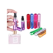 Sunup Sn-14515 Pratik Doldurulabilir Mini Cep Parfüm Şişesi Alüminyum 5ml