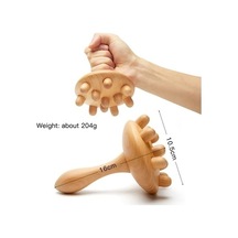 Bloomnest K 1 Adet Ahşap Gua Sha - Anti Selülit Masajı Ahşap Terapi Kürek Vücut Şekillendirme Masaj Aracı, Çok Renkli Çok Renkli