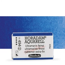 Schmincke Horadam Aquarell Tam Tablet Sulu Boya Ultramarine Fines