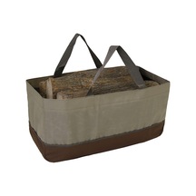 Kangvka Dayanıklı 600d Oksford Kumaş Odun Taşıma Çantası - Yüksek Kapasiteli, Çok Fonksiyonlu Taşımak İçin