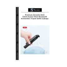 Premium Görüntü Aleti Çekim Kulesi Ss13 Bluetooth Kumandalı Tripod Selfie Çubuğu