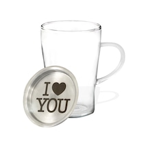 Zekupp Termos Bardak I Love You Tasarımlı Model