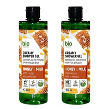 Organik Vegan Duş Jeli Honey Milk 2 X 473 Ml
