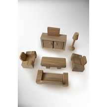 Ahşap Oyuncak Oturma Odası