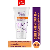 Luce & Mazzo Çok Yüksek Koruyucu Yüz Vücut Güneş Kremi SPF50+ 50 ML