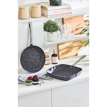 Karaca  Biogranit Navy Stone Grill Tava  Set