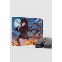 Hu Tao Genshin Impact Anime Gacha V2 - 22x18 Gaming Mouse Pad Fare Altlığı