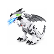Işıklı Sesli Yürüyen Robot Dinozor Kanatlı Ejderha Oyuncak 33 Cm