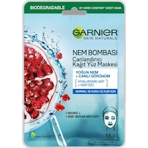 Garnier Nem Bombası Canlandırıcı Kağıt Yüz Maskesi 28 G