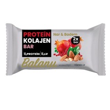 Meyveli Protein Bar Kolajen Nar & Badem 55 Gr