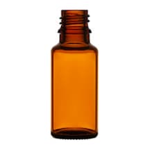 Amber Renkli Cam Şişe 100 Ml Kapaksız 18 Mm 360 Adet