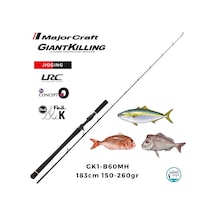 Major Craft Giant Killing 1g Gk1-b60mh 183cm 150-260gr S2p Tetikli Jigging Kamış