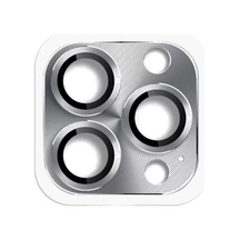 Newface Apple Uyumlu İphone 16 Pro Max Pers Alüminyum Kamera Lens - Gri - Özel Seri 8683140820671