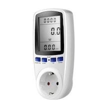 Wattmetre Enerji Tüketim Sarfiyat Ölçer Ölçüm Priz 230V-3680W-16A