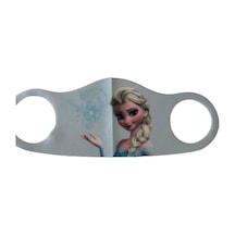 Accu-Chek Frozen Elsa Baskılı Yıkanabilir Kız Çocuk Maskesi 5 Adet