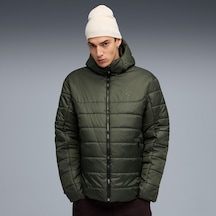 Puma Ess Hooded Padded Erkek Renkli Mont685211 Yeşil