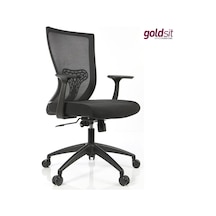 Dekofis Goldsit Çalışma Koltuğu Fileli